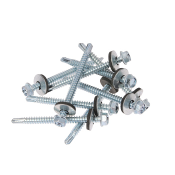 Саморезы кровельные BROZEX пакет 5,5*64 (10шт) *10/100