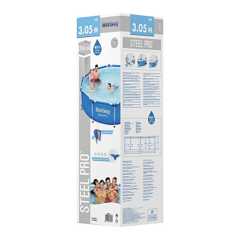 Бассейн каркасный Steel Pro 366 см x 76 см 56706   5309853