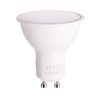 Лампа светодиодная Ecola, GU10, рефлектор, 8 Вт, 640 Лм, 2800 К, теплый белый