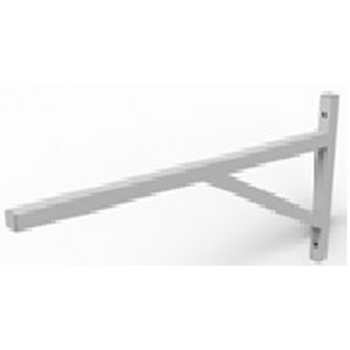 Опора стеновая 400*600 труба проф. Ст3 20*20*1,2мм. серая  *1