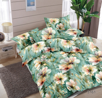 Постельное белье 2сп-М бязь Орхидея 3161, наволочки 70*70 - 2шт *1