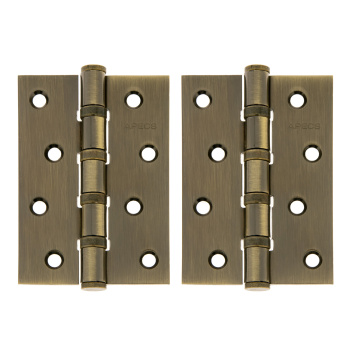 Петля универсальная 100*70*3мм БРОНЗА АВ (комплект 2шт.) АПЕКС *1/5/50