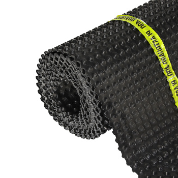 Мембрана гидроизоляционная 20 м² PLASTGUARD, тип 400, 1 м, профилированная Мембрана гидроизоляционная 20 м² PLASTGUARD, тип 400, 1 м, профилированная