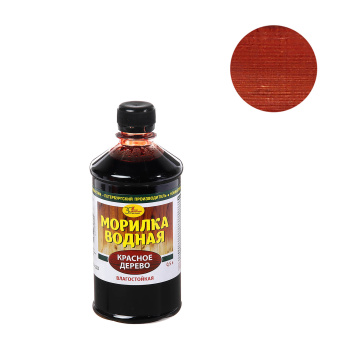 Морилка водная Новбытхим, 0,5 л, красное дерево