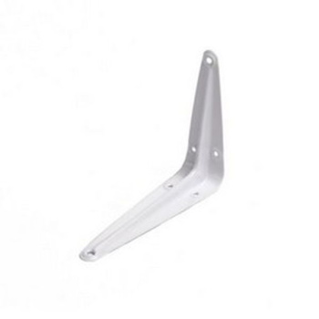 Уголок д/полок 125*100 белый Апекс *20/240