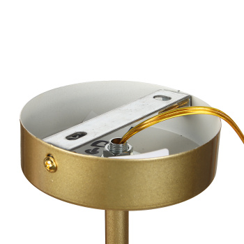 Люстра NQ36427/4 GD 4*40W E27 220V (l-460; w-245; h-410)  VERNER LIGHTING *1