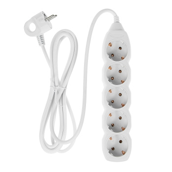 Удлинитель 5 розеток 3м сз ПВС 3*0,75мм2 10А мощ.нагр 2200Вт СТАРТ 5*3-Z *120