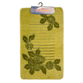 Коврик д/ванной Bombini "Classic" (60см х 100см) Св.-зеленый CLC 201811 *1/40