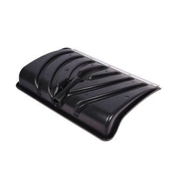 Лопата снегоуб пластик 465*340 с планкой без черенка "Крепыш" *5