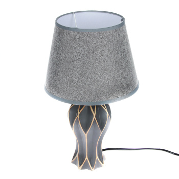 Лампа настольная 01537-0.7-01 Е14 60Вт (керамика+абажур) *1