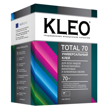 Клей для обоев Kleo Total 70, универсальный, 70 м², 500 г
