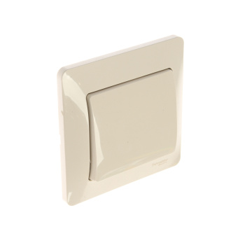 Выключатель "Glossa" СП 1кл. бежевый в сборе GSL000212 *15