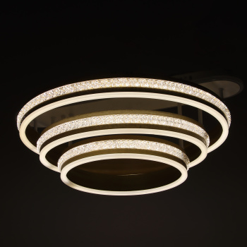 Люстра Verner Lighting YH540/3, 3000-6500 К, пульт д/у, белый/золото Люстра Verner Lighting YH540/3, 3000-6500 К, пульт д/у, белый/золото