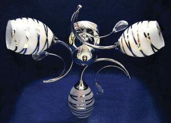 Люстра Verner Lighting Космос К0705/3, 60 Вт, E27, 3 лампы, хром