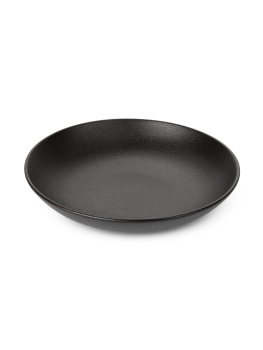 Тарелка фарфор. Domenik "Rock Black" глубокая d20см DM8021 *6/24