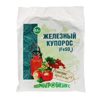 Железный купорос Пермагробизнес, 0,2 кг Железный купорос Пермагробизнес, 0,2 кг