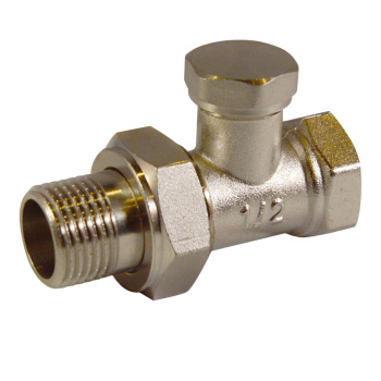 Клапан радиаторный запорный СТМ Термо, 3/4", прямой