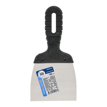 Шпатель нерж.сталь100мм пластм.ручка Toolberg (арт.1201010) *1/36 Шпатель нерж.сталь100мм пластм.ручка Toolberg (арт.1201010) *1/36