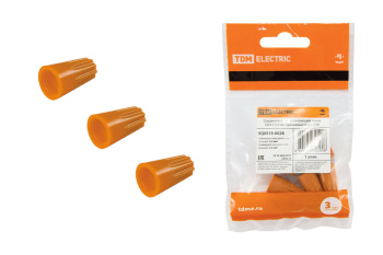 Зажим изолирующий СИЗ-3 5,5мм2 оранжевый (5шт) TDM SQ0519-0028 *1/200