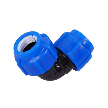 Угольник ПНД компрессия Ø 25 *1/160