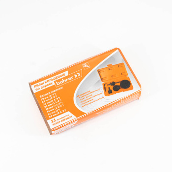 Набор коронок по дереву (19/22/29/32/38/44/51/64мм) арт.35301100 Bohrer *1/40