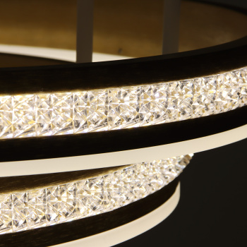 Люстра Verner Lighting YH540/3, 3000-6500 К, пульт д/у, белый/золото Люстра Verner Lighting YH540/3, 3000-6500 К, пульт д/у, белый/золото