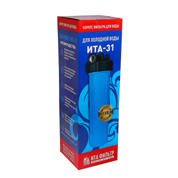 Корпус фильтра ITA 20BB 1'' непрозрачный ИТА-31 Премиум *1/4 Корпус фильтра ITA 20BB 1'' непрозрачный ИТА-31 Премиум *1/4