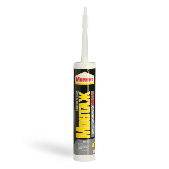 Жидкие гвозди 400 г Момент Монтаж Суперсильный МВ-70, белый