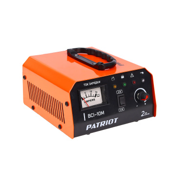 Устройство зарядное для автомобильного аккумулятора  6В/12В 10А BCI-10M PATRIOT *1/6
