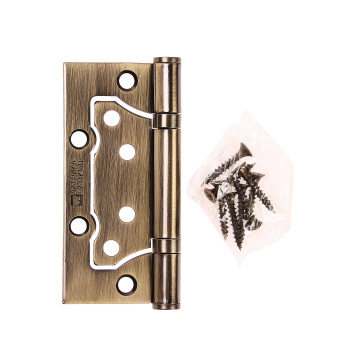 Петля без врезки БРОНЗА 100*75*2.5 AB Фабрика Замков *1/50/100